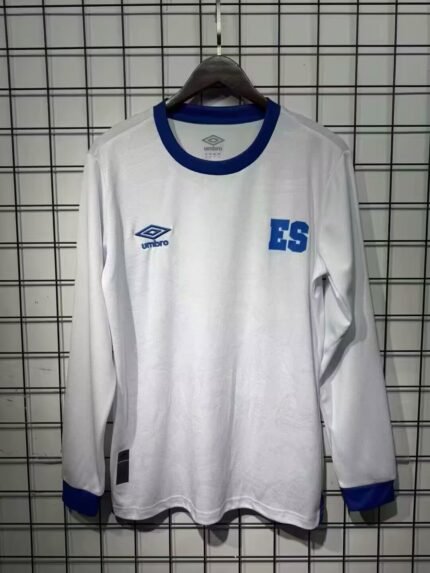 2025/2026 Long Sleeve El Salvador Away Football Jersey 1:1 Thai Quality