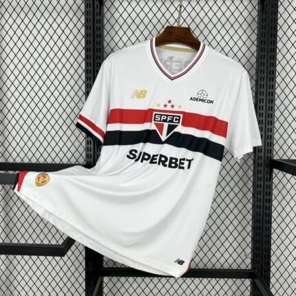 2025/2026 São Paulo Home Football Jersey 1:1 Thai quality