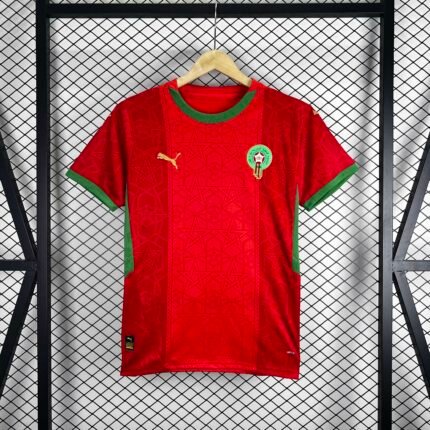 2025/2026 Morocco National Team Home Football Jersey 1:1 Thai Quality