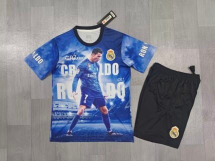 2025/2026 Real Madrid Ronaldo Commemorative Edition Football Jersey 1:1 Thai quality Kids Size