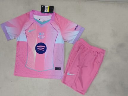 2025/2026 Barcelona Special Edition 01 Football Jersey 1:1 Thai Quality Kids Size