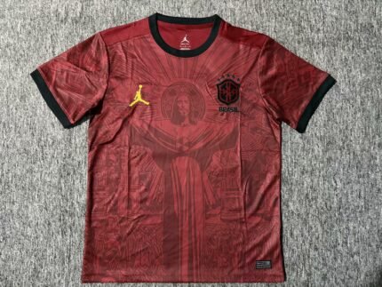 2025/2026 Brazil Jesus Wine Red Football Shirt 1:1 Thai Quality