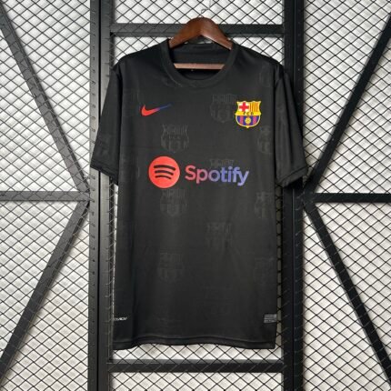 2025/2026 Barcelona Black Team Chapter Special Edition Football Jersey 1:1 Thai Quality