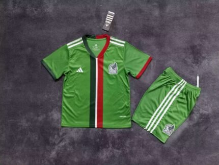 2025/2026 Mexico National Home Football Shirt 1:1 Thai Quality Kids Size