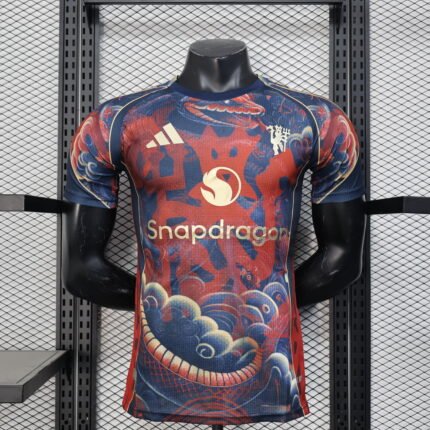 2025/2026 Player Version Manchester United Year of the Snake Edition Football Jersey 1:1 Thai Quality