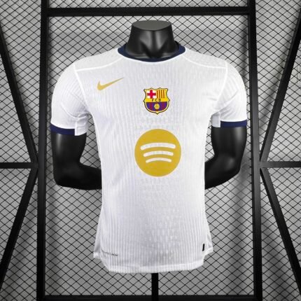 2025/2026 Player Version Barcelona White Coldplay Football Jersey 1:1 Thai quality