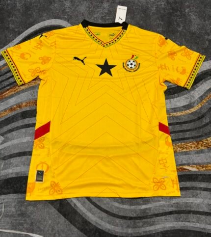 2025/2026 Ghana National Team Away Football Shirt 1:1 Thai Quality